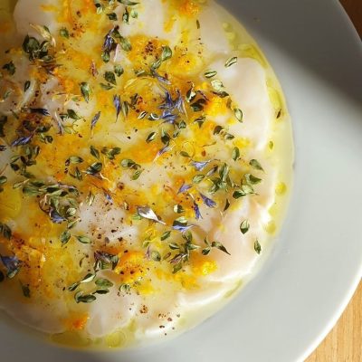 Carpaccio Saint-Jacques